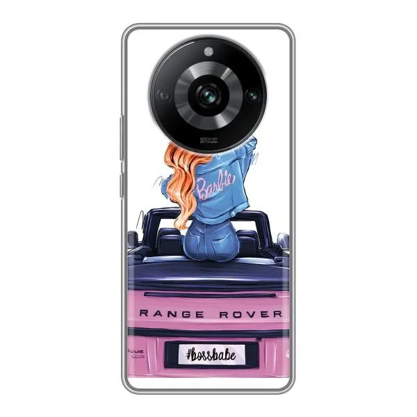 Чехол с принтом «На машине» для Realme 11 Pro