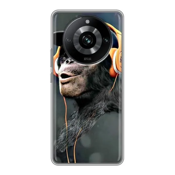 Чехол с принтом «В наушниках» для Realme 11 Pro