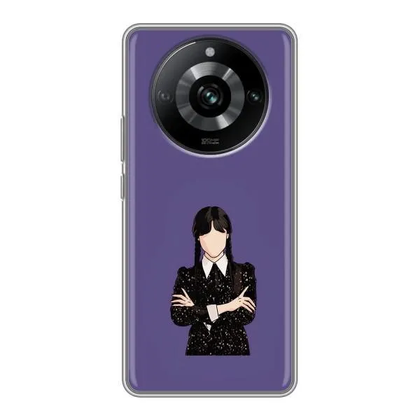 Чехол с принтом «Уэнздей в черном» для Realme 11 Pro