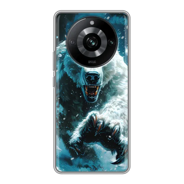 Чехол с принтом «Полярный медведь» для Realme 11 Pro