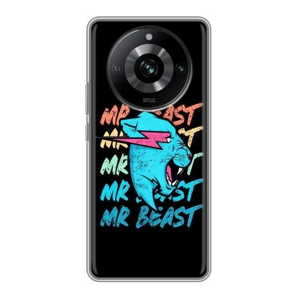 Чохол з принтом «logo Mr beast» для Realme 11