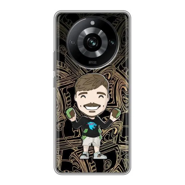 Чохол з принтом «Mister Beast» для Realme 11