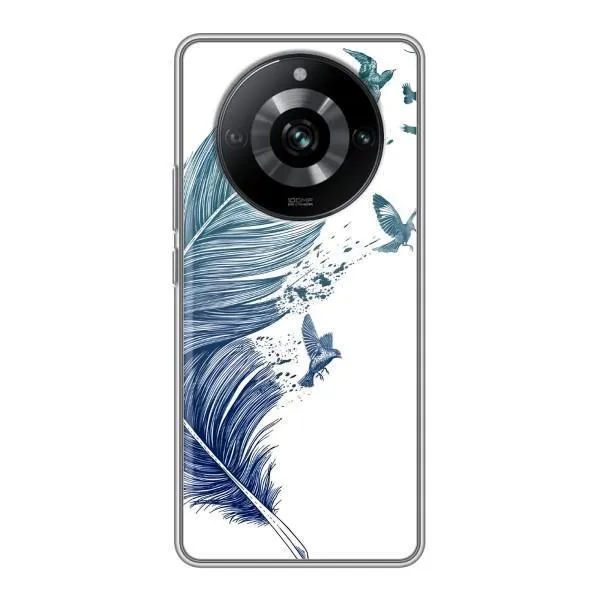 Чохол з принтом «Перо» для Realme 11