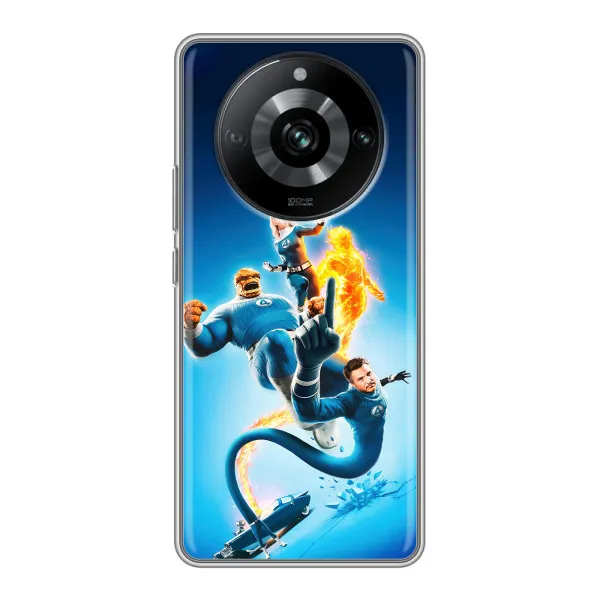 Чехол с принтом «Герои Фантастическая Четверка» для Realme 11 Чехол с принтом «Герои Фантастическая Четверка» для Realme 11
