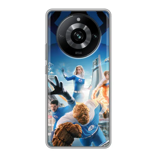 Чехол с принтом «Герои Фантастическая Четверка» для Realme 11 Чехол с принтом «Герои Фантастическая Четверка» для Realme 11