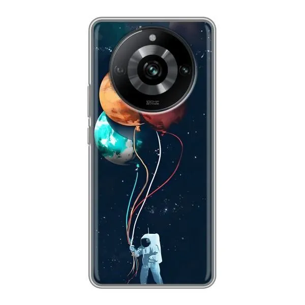 Чехол с принтом «Планеты шарики» для Realme 11