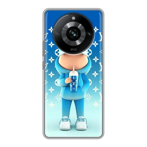 Чехол с принтом «Парень LV» для Realme 11