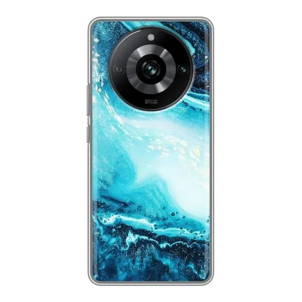 Чехол с принтом «Голубой мрамор» для Realme 11 Чехол с принтом «Голубой мрамор» для Realme 11