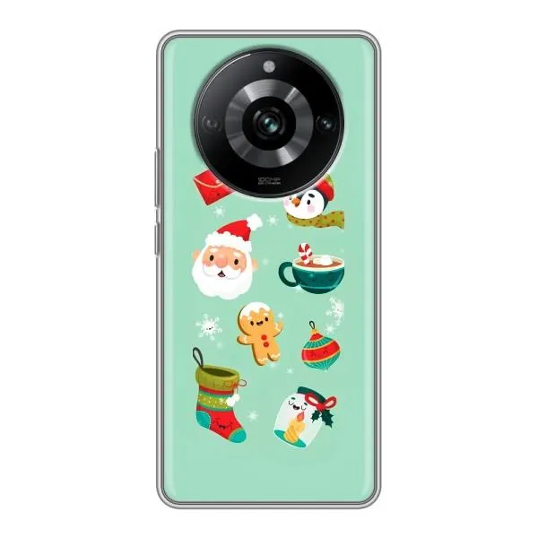 Чехол с принтом «Настроение НГ» для Realme 11 Чехол с принтом «Настроение НГ» для Realme 11