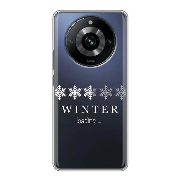 Чехол с принтом «Winter loading» для Realme 11