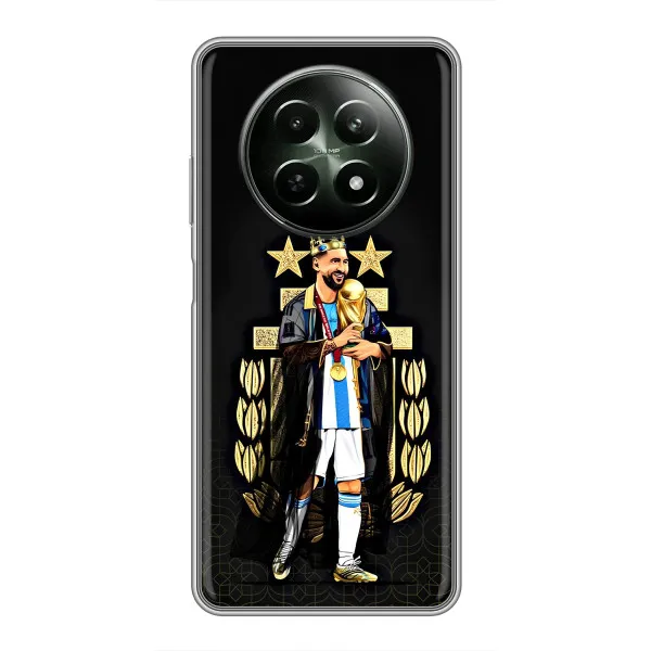 Чохол з принтом «Мессі Король» для Realme 12 5G Чохол з принтом «Мессі Король» для Realme 12 5G