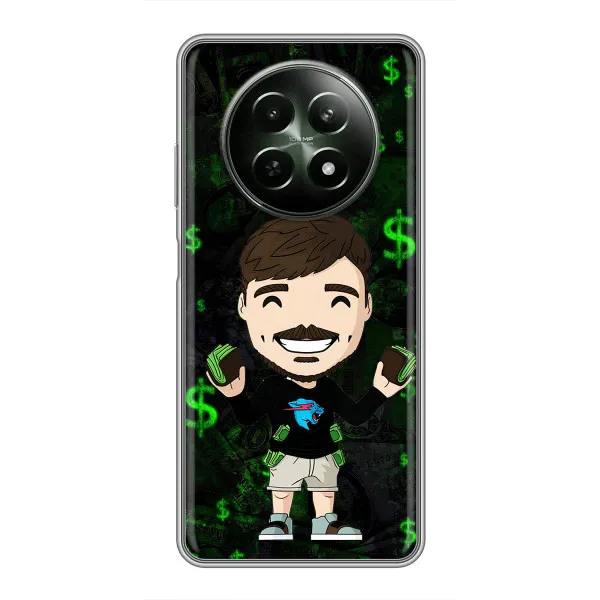 Чохол з принтом «Блогер Beast» для Realme 12 5G