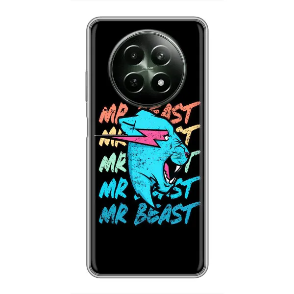 Чохол з принтом «logo Mr beast» для Realme 12 5G