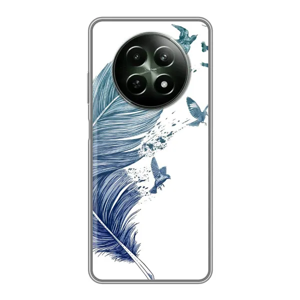 Чехол с принтом «Перышко» для Realme 12 5G