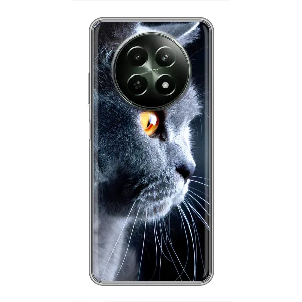 Чехол с принтом «Серый Кот» для Realme 12 5G