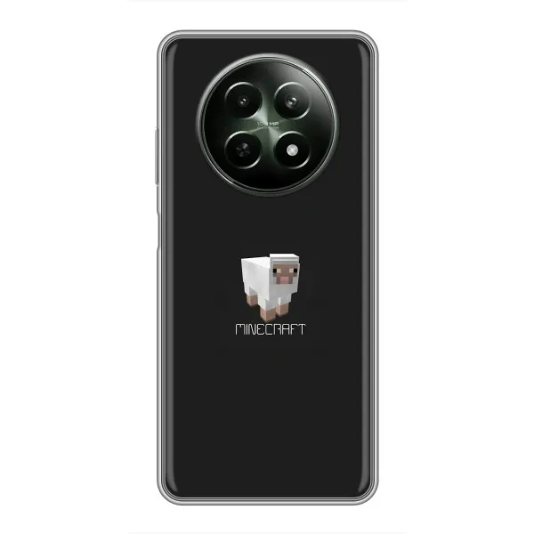 Чохол з принтом «Овечка Майнкрафт» для Realme 12 5G Чохол з принтом «Овечка Майнкрафт» для Realme 12 5G