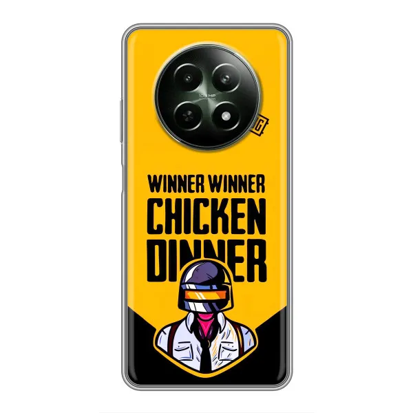 Чехол с принтом «Pubg шлем» для Realme 12 5G