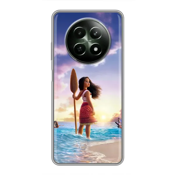 Чехол с принтом «Моана с веслом» для Realme 12 5G