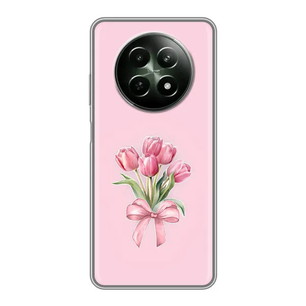 Чехол с принтом «Букет цветов» для Realme 12 5G