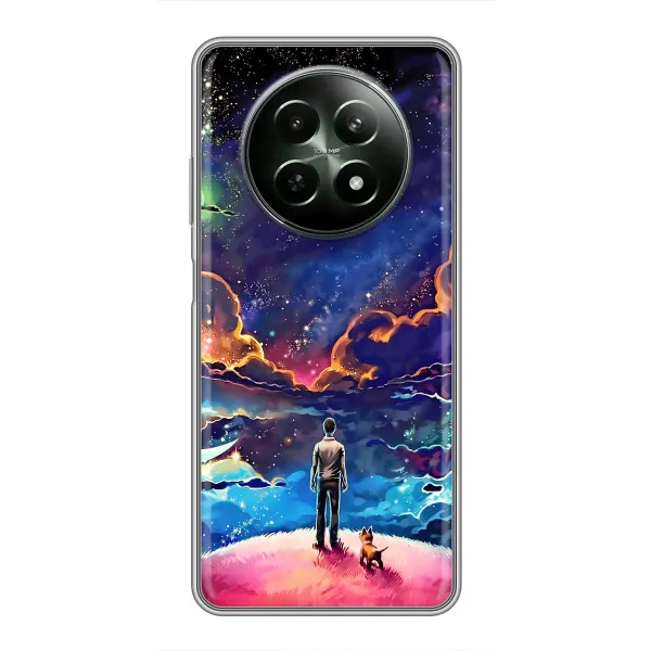 Чехол с принтом «Галактический вид» для Realme 12 5G