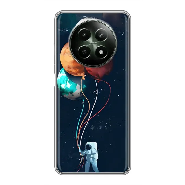 Чехол с принтом «Планеты шарики» для Realme 12 5G