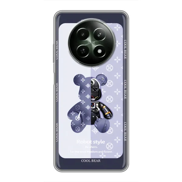 Чехол с принтом «Медвежонок LV» для Realme 12 5G Чехол с принтом «Медвежонок LV» для Realme 12 5G