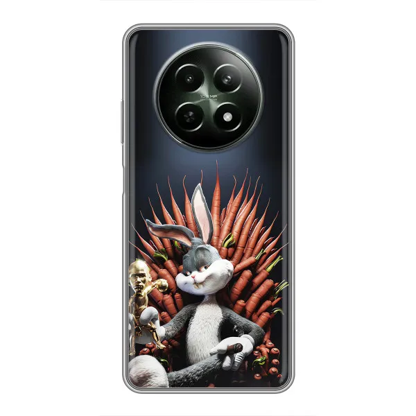 Чехол с принтом «Король Кролик» для Realme 12 5G
