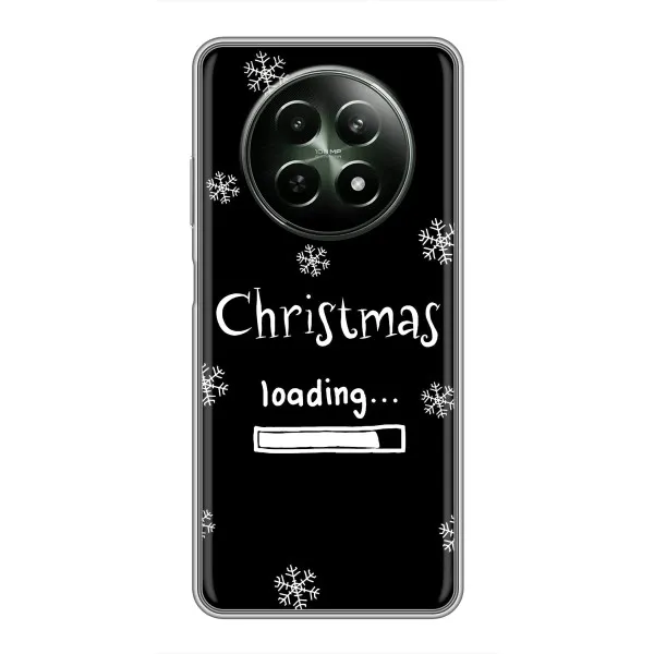 Чехол с принтом «Christmas loading» для Realme 12 5G