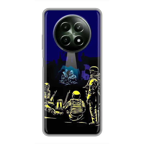 Чехол с принтом «Рождество в Украине» для Realme 12 5G