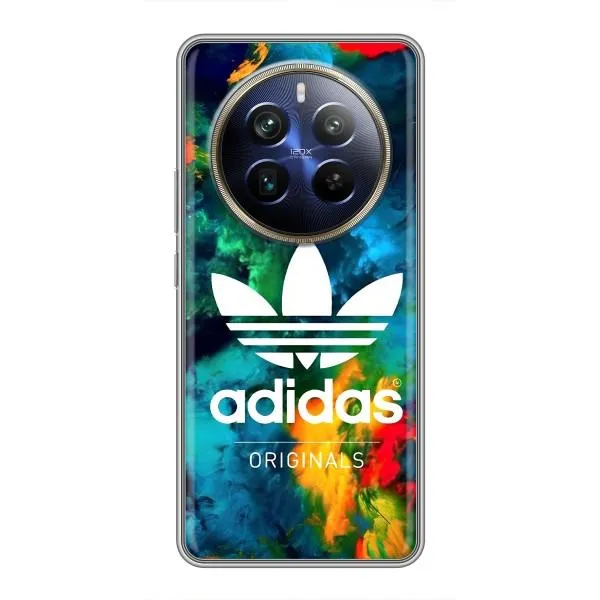 Чехол с принтом «Яркий Адидас» для Realme 12 Plus