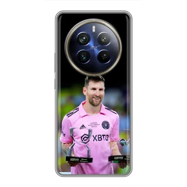 Чехол с принтом «Кубки Месси» для Realme 12 Plus