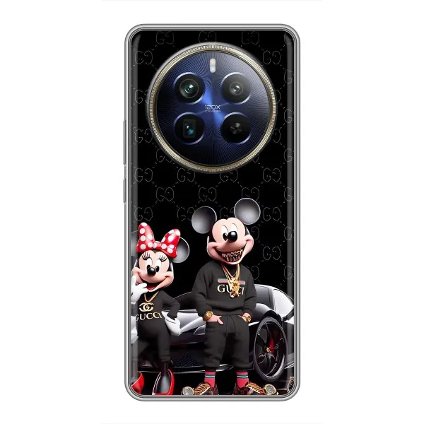 Чехол с принтом «Семья Маусов» для Realme 12 Plus