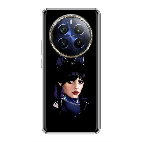 Чехол с принтом «серьезная Уэнздей» для Realme 12 Plus
