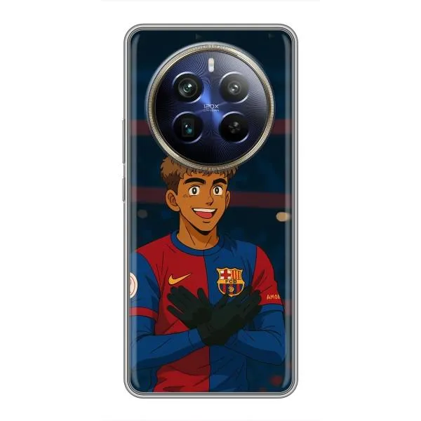 Чохол з принтом «Футболіст Ямаль» для Realme 12 Plus Чохол з принтом «Футболіст Ямаль» для Realme 12 Plus