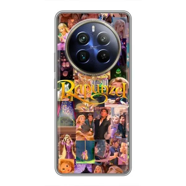 Чехол с принтом «Коллаж Рапунцель» для Realme 12 Plus Чехол с принтом «Коллаж Рапунцель» для Realme 12 Plus