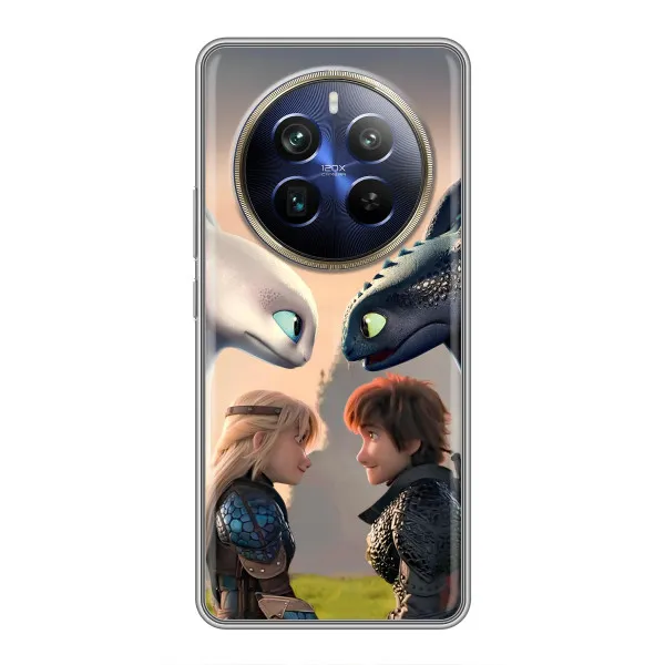 Чехол с принтом «Иккинг и Астрид» для Realme 12 Plus Чехол с принтом «Иккинг и Астрид» для Realme 12 Plus