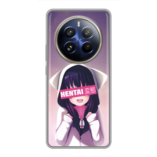 Чехол с принтом «Hentai chan» для Realme 12 Pro Plus
