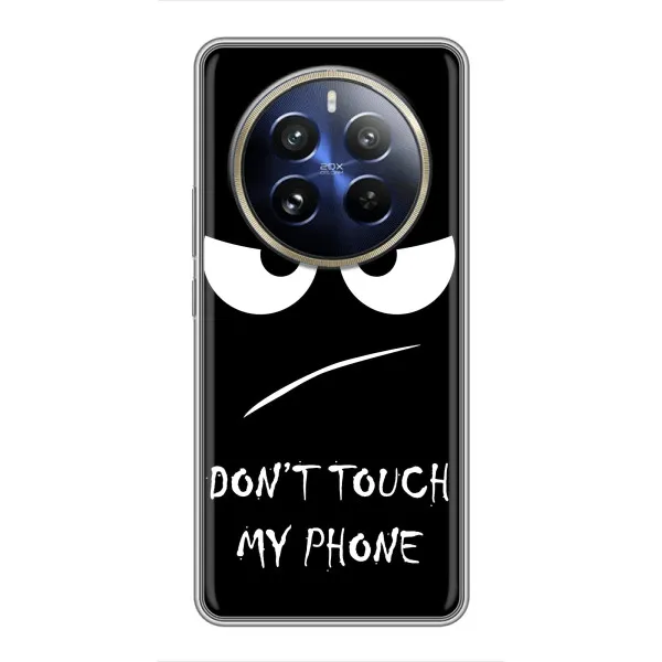 Чохол з принтом «Dont Touch» для Realme 12 Pro Plus