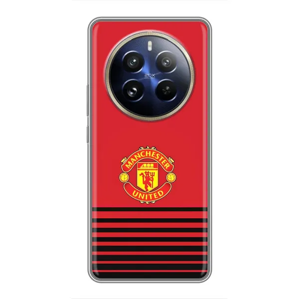 Чехол с принтом «manchester united» для Realme 12 Pro Plus