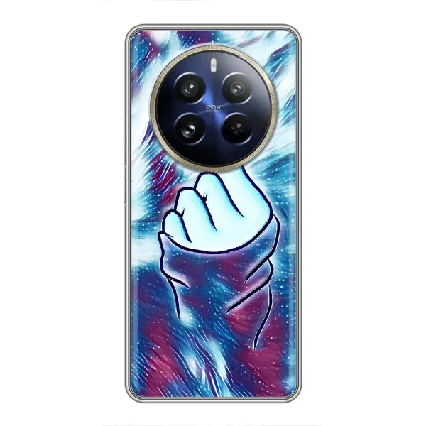 Чехол с принтом «Радужное сердце» для Realme 12 Pro Plus