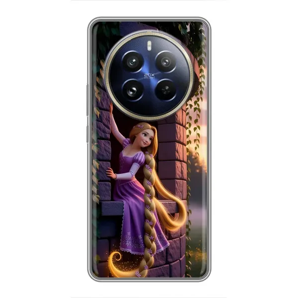 Чохол з принтом «Рапунцель на вежі» для Realme 12 Pro Plus