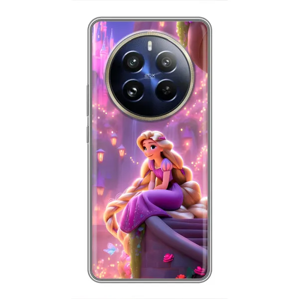 Чохол з принтом «Рапунцель у замку» для Realme 12 Pro Plus