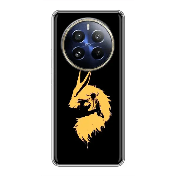 Чехол с принтом «силуэт Курама Наруто» для Realme 12 Pro Plus Чехол с принтом «силуэт Курама Наруто» для Realme 12 Pro Plus