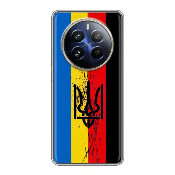Чехол с принтом «Флаг УПА» для Realme 12 Pro Plus