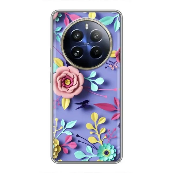 Чохол з принтом «Дизайн квітів» для Realme 12 Pro Чохол з принтом «Дизайн квітів» для Realme 12 Pro