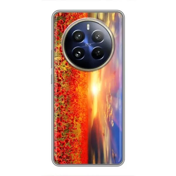 Чохол з принтом «Поле тюльпанів» для Realme 12 Pro
