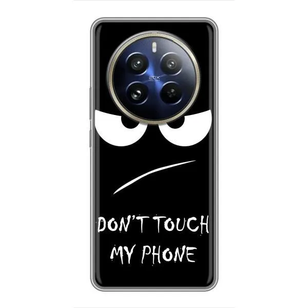 Чохол з принтом «Dont Touch» для Realme 12 Pro