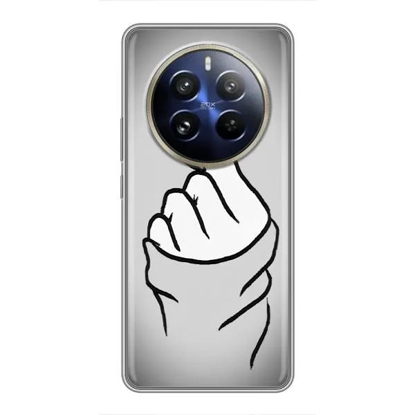 Чохол з принтом «Значок Love» для Realme 12 Pro Чохол з принтом «Значок Love» для Realme 12 Pro