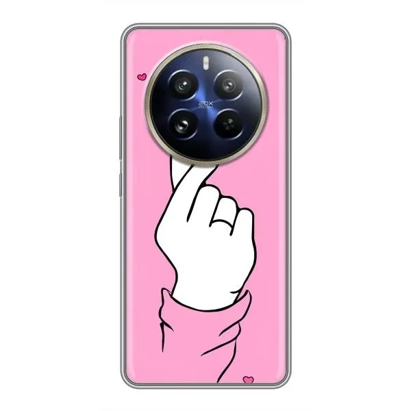 Чохол з принтом «Знак Love» для Realme 12 Pro Чохол з принтом «Знак Love» для Realme 12 Pro