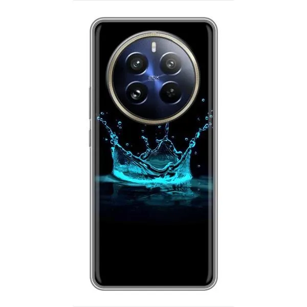 Чохол з принтом «Крапля корони» для Realme 12 Pro